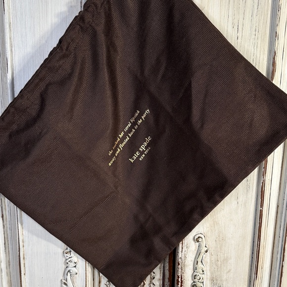 Kate Spade Dark Brown Dust Bag - Picture 1 of 3